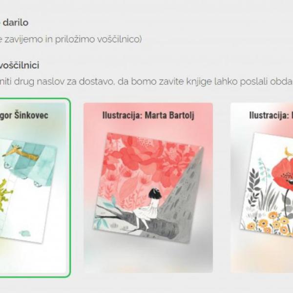 Novi motivi voščilnic