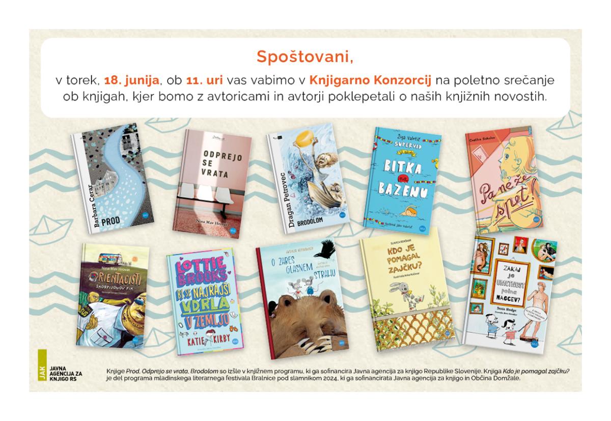 Vabljeni v družbo knjig!