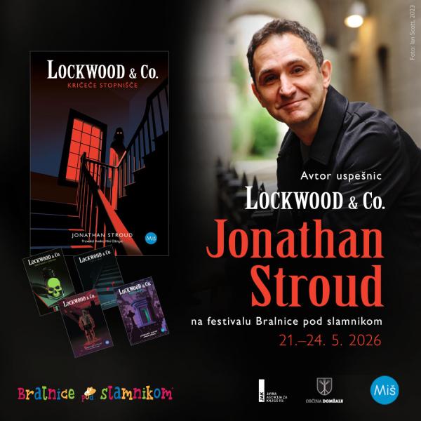 Napovedujemo obisk Jonathana Strouda, avtorja zbirke Lockwood & Co.