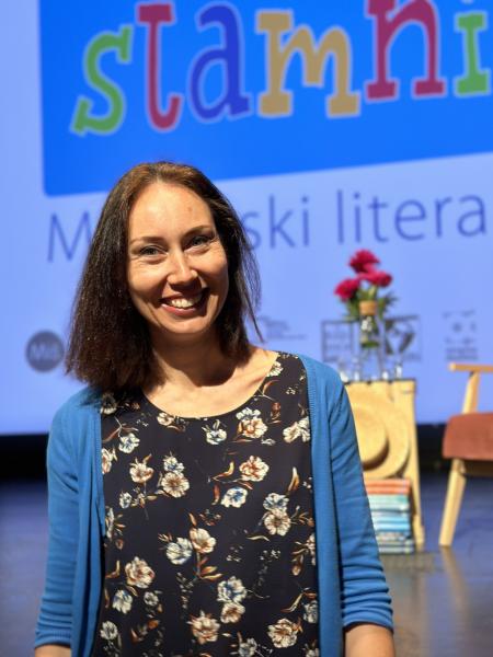 Anna Woltz na Bralnicah pod slamnikom