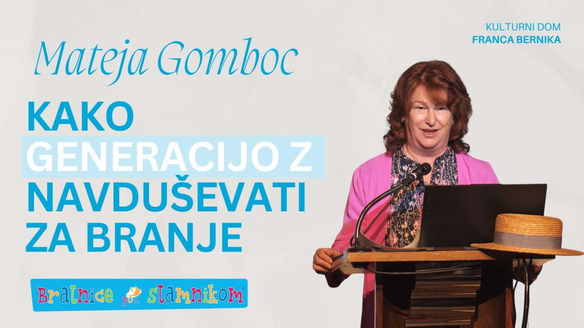 Mateja Gomboc: Kako generacijo Z navduševati za branje