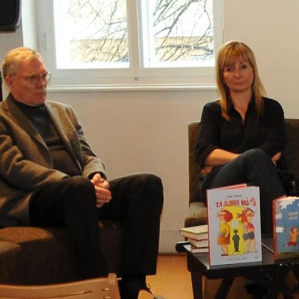 Utrinki s predstavitve knjig ob 10 letnici založbe