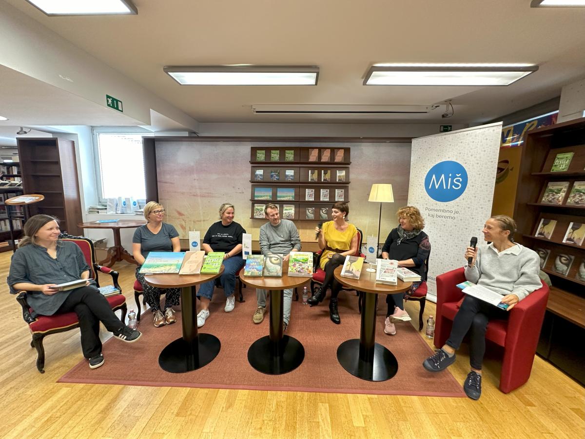 Jesensko druženje ob novostih Miš založbe