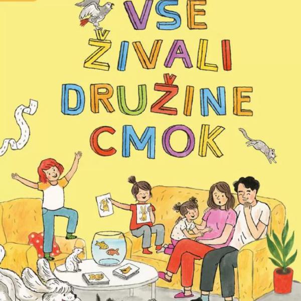 Knjiga Mateje Gomboc Vse živali družine Cmok uvrščena na seznam White Ravens!
