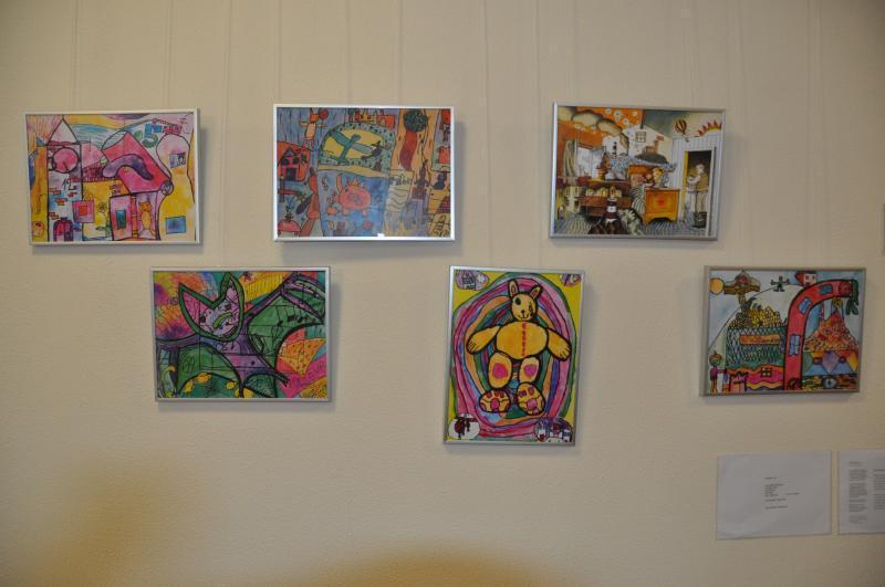 Razstava likovnih del slovenskih učencev  v Berlinu