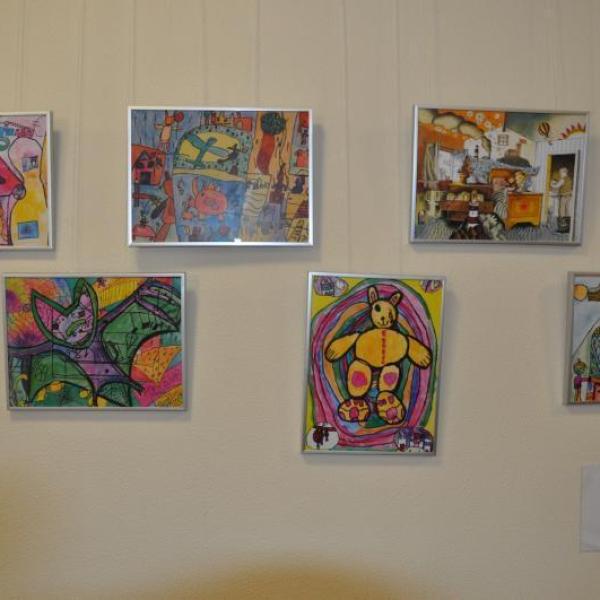 Razstava likovnih del slovenskih učencev  v Berlinu