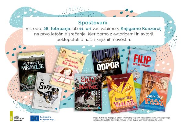 Vabimo vas v družbo knjig!