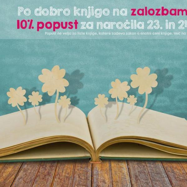 Svetovni dan knjige - 10% popust