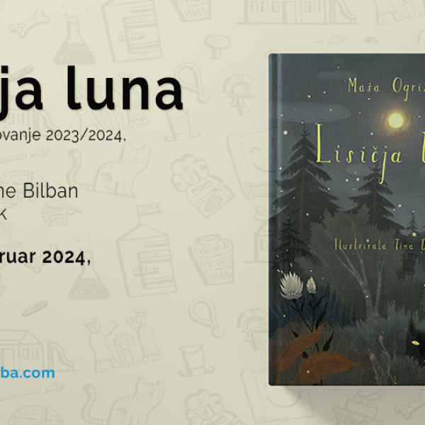 Vabilo na pogovor ob knjigi Lisičja luna