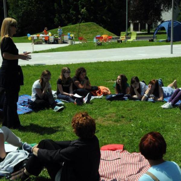 Utrinki s festivala bralnice pod slamnikom 2012