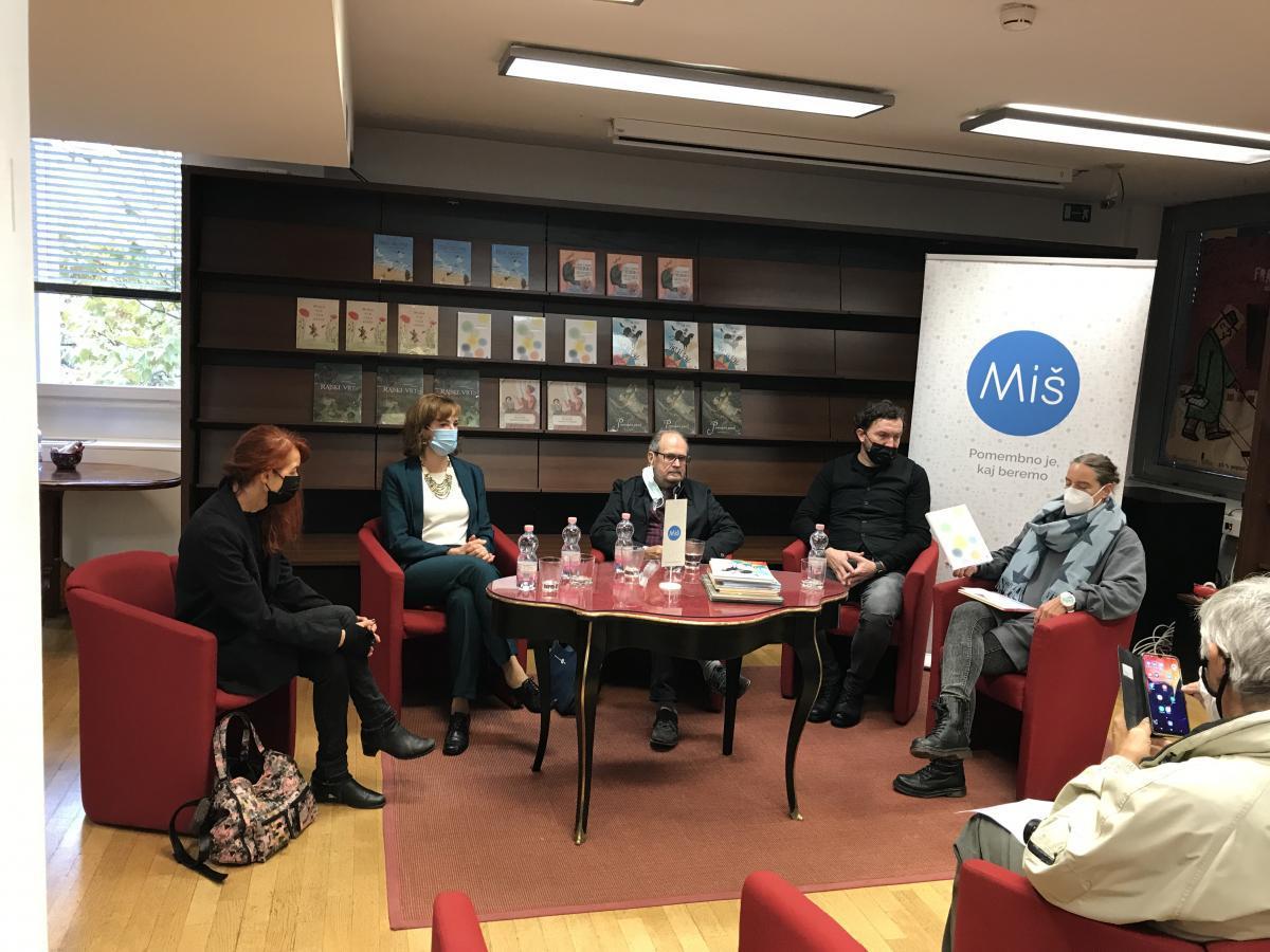 Predstavitev knjižnih novosti Miš založbe